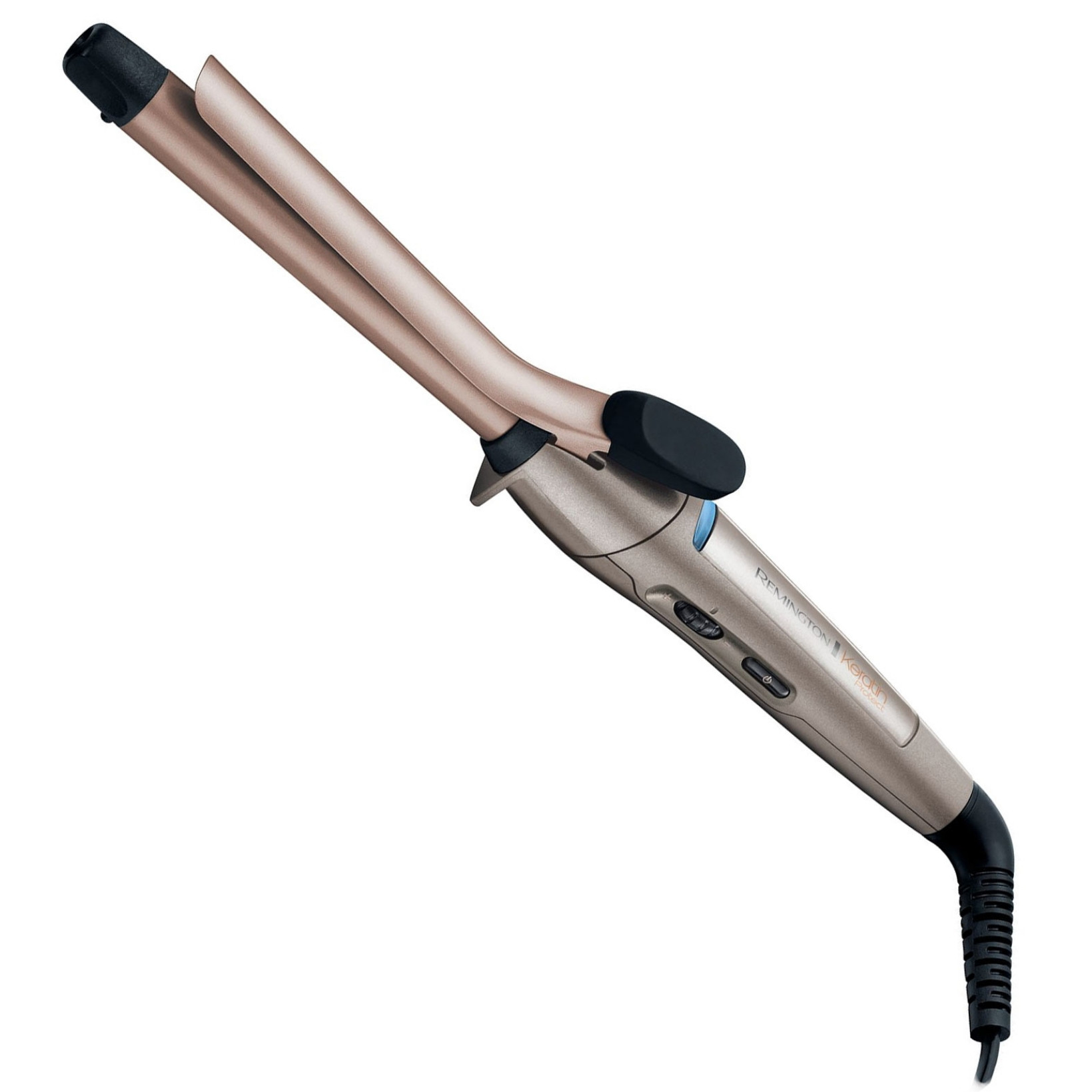Маша за коса Remington Ci5318 Keratin Protect, Керамично покритие, 150-210°C, Обогатена с кератин и бадемово масло, Бронз/розово злато