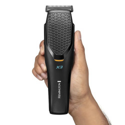 Remington HC3000 POWER X3 Hair Clipper, 45 min runtime, V3 motor, 0.5 mm – 2.4 cm, self-sharpening blades made of Japanese steel, Black