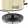 Cana electrica Russell Hobbs Colours Plus Classic Cream 20415-70, 2400 W, 1,7 l, Fierbere rapida, Element de incalzire ascuns, Baza rotativa la 360°, Indicator, Crem