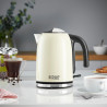 Ηλεκτρικός βραστήρας Russell Hobbs Colours Plus Classic Cream 20415‑70, 2400 W, 1,7 λίτρα, Γρήγορο βράσιμο, Κρυφή αντίσταση, Βάση 360°, Ένδειξη, Κρεμ