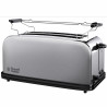 Prajitor de paine Russell Hobbs Adventure Oxford 21396-56, 1200 W, 2 felii, 1 compartiment, 6 trepte de prajire, Tava pentru firimituri, Otel inoxidabil