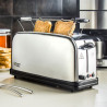 Russell Hobbs Adventure Oxford 21396-56 Toaster, 1200W, 2-slice, 1 slot, 6 browning settings, Crumb tray, Stainless steel