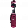 Φιάλη νερού με φίλτρο Aquaphor City 160028, 350 ml, Tritan, Ενεργός άνθρακας, Aqualen, Κάλυμμα με κλείδωμα, Κεράσι