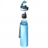 Φίλτρο νερού Aquaphor City 160046, 500 ml, Tritan, Ενεργός άνθρακας, Aqualen, Κάλυμμα με κλείδωμα, Μπλε παγετώνα