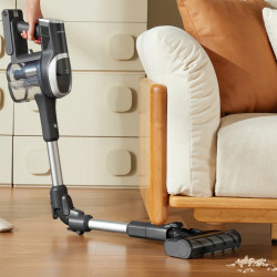 Jimmy JV9 Pro Aqua 2-in-1 Upright Vacuum Cleaner, 500W, 21 kPa, 65 min, 500 ml, 4 modes, Dual-Cyclonic, LED, Wet/Dry, Gray/Black