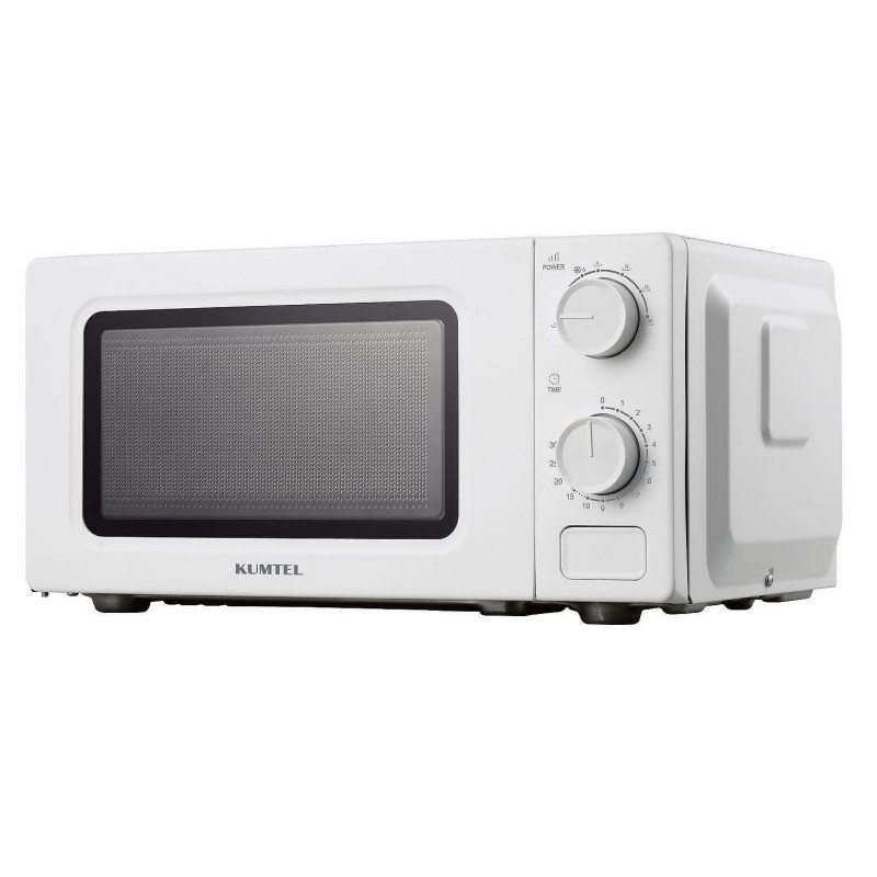 Kumtel HM-19 Microwave Oven, 600W, 17 L, 6 Power Levels, Timer, Defrost, White