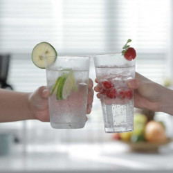 Philips GoZero ADD4902BK/10 szódagép, 1 l, szénsavasítás szabályozása, kézi működtetés, biztonsági szelep, acél ház, fekete