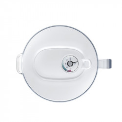 Κανάτα φιλτραρίσματος νερού Aquaphor Glass 120021, 2,5 λίτρα, Γυαλί, Μετρητής, Φίλτρο με μαγνήσιο, Λευκό