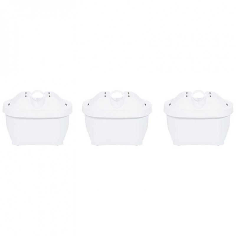 Set of 3 Aquaphor MAXFOR+ Mg 220006 Water Filters, 200 L, White