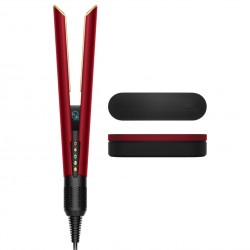 Dyson HT01 Airstrait RdVe/Gd 596931-01 Hair Straightener, 1600W, Max 140°C, Ionization, 6 heat settings, Hair-friendly, Copper coating, LCD display, Red velvet/gold