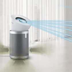Dyson Purifier Big+Quiet Formaldehyde BP02 Air Purifier 304511-01 Wht/Slv, 50W, 100 m², 90 l/s, 10 speeds, 2 airflow modes, LCD display, Quiet operation, White/Silver