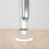Ανεμιστήρας Dyson Cool™ AM07 300912-01, 56 W, 500 l/s, 10 ταχύτητες, Air Multiplier™, ταλάντωση 70°, χρονοδιακόπτης, λευκό/ασημί