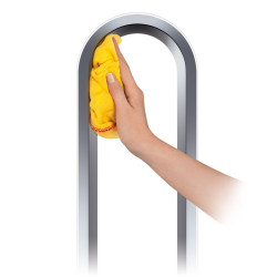 Dyson Cool™ AM07 ventilátor 300912-01, 56 W, 500 l/s, 10 sebességfokozat, Air Multiplier™, 70°-os lengés, időzítő, fehér/ezüst