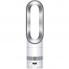 Συσκευή θέρμανσης και ψύξης 2 σε 1 Dyson AM15 Hot+Cool 586340-01, 35 τ.μ., 10 ταχύτητες, ταλάντωση 70°, οθόνη LCD, προστασία από ανατροπή, Air Multiplier™, Λευκό/ασημί