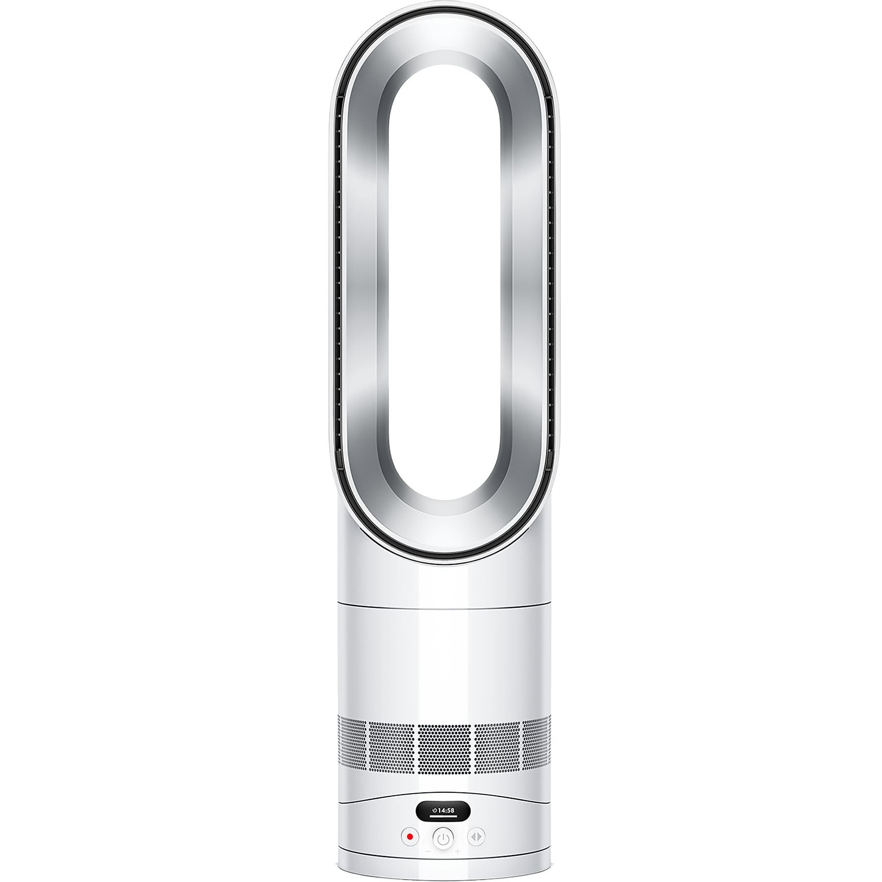Уред за отопление и охлаждане 2в1 Dyson AM15 Hot+Cool 586340-01, 35 м2, 10 скорости, Осцилация 70°, LCD дисплей, Защита при преобръщане, Air Multiplier™ ...