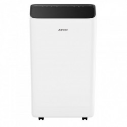 Aparat de aer conditionat portabil Ayco MAHC3428, 12000 BTU, Clasa A, Pana la 24 m², 450 m³, 64 dB, Comanda tactila, Alb