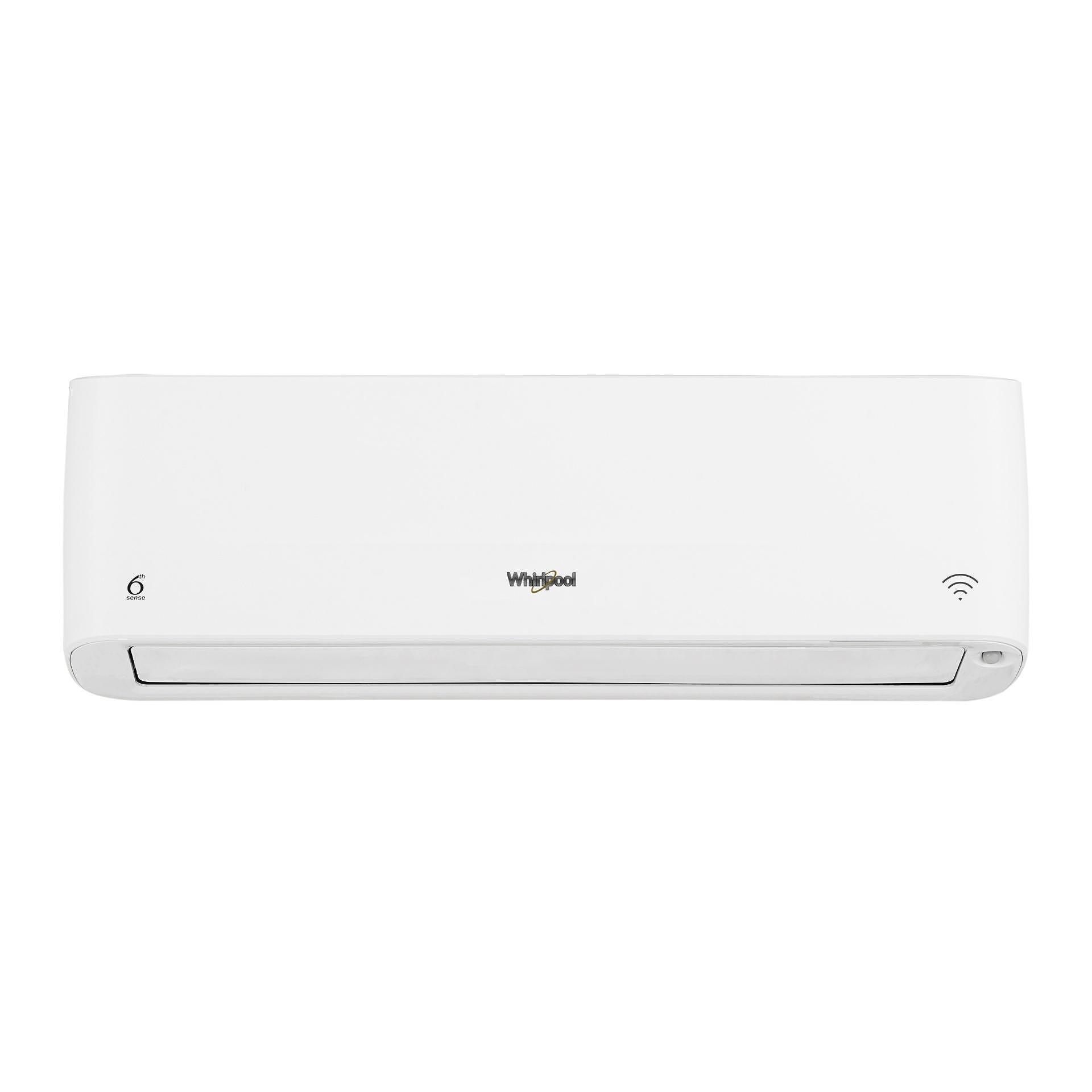 Aparat de aer condiționat cu invertor Whirlpool SPICR312A3WF, 12000 BTU, 35 m², A+++, Wi-Fi, 6TH SENSE, HEPA, alb