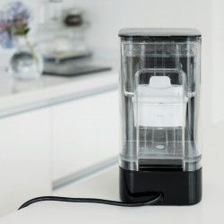 Диспенсър за филтриране и загряване на вода Philips ADD5906S/10, 2200W, 2.2 л, 5-38°C, Micro X-Clean Softening+, Инокс/черен