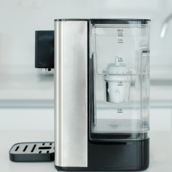 Диспенсър за филтриране и загряване на вода Philips ADD5906S/10, 2200W, 2.2 л, 5-38°C, Micro X-Clean Softening+, Инокс/черен