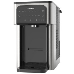 Philips ADD5980S/10 Water Filter and Heater, 2200W, 0.6 bar, 2.8 L, Micro X-Clean, 5–30°C, BPA-free, Stainless Steel/Black