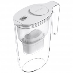 Philips AWP2933WHT/58 Water Filter Jug, 2.6 L, Digital Timer, Micro X-Clean, White