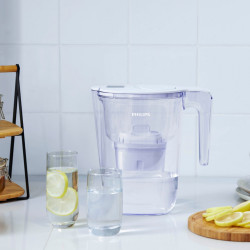Philips AWP2933WHT/58 vízszűrő kancsó, 2,6 l, digitális időzítő, Micro X-Clean, fehér
