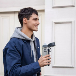 Philips GoZero Daily AWP2731GRR/58 szűrős vizes palack, 660 ml, 5–38 °C, BPA-mentes Tritan, AWP285, szürke