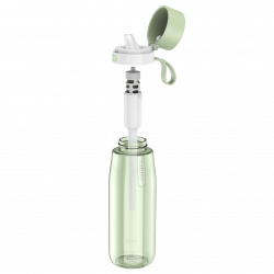 Philips GoZero Daily AWP2731GNR/58 szűrős vizes palack, 660 ml, 5–38 °C, BPA-mentes Tritan, AWP285, zöld