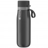 Филтрираща бутилка за вода Philips GoZero Daily AWP2771GRR/58, 550 мл, 18/8 стомана, Вакуумна изолация, Двойна стена, Сив