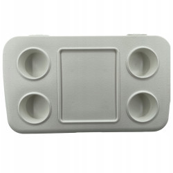 Lada frigorifica cu roti Atlantic 1008728, 45 l, Racire pasiva, 4 suporturi pentru pahare, Albastru