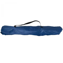 Scaun de camping Muhler C2012 109267, 52 x 52 x 90 cm, Pana la 100 kg, Suport pahar, Pliabil, Albastru
