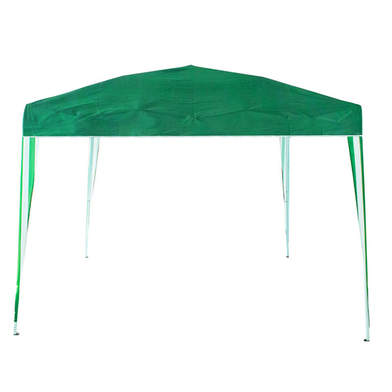 Muhler 649419 Garden Tent, 300x300x250 cm, Metal Frame, Waterproof, Foldable, Green