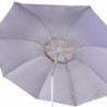 Muhler YL1039 Beach Umbrella, 200x200 cm, UV Protection, Steel Frame, Adjustable Tilt, Purple