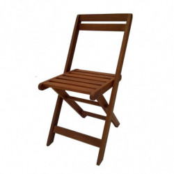 Set masa si 4 scaune pentru gradina Tirora Muhler Meranti, 5 piese, Pana la 100 kg, Pliabil, Lemn, Maro