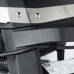 Електрическо барбекю Weber Grill Pulse 1000 81010079, 1800W, 300°C, LED дисплей, iGrill, Черен/инокс