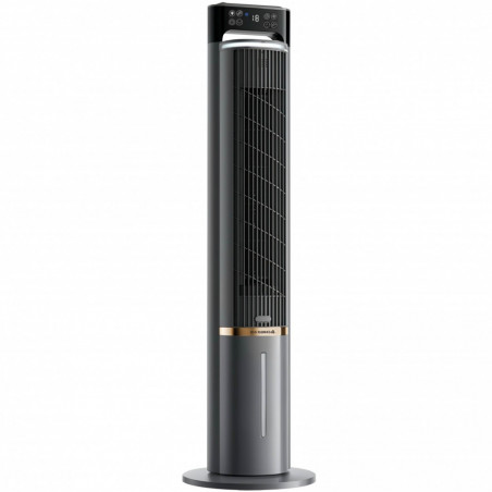 Aparat de racire si umidificare 2in1 Oliver Voltz OV51761CT, 75 W, Temporizator, Digital, Difuzor de aroma, Negru