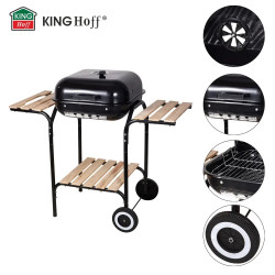 Προϊόν με ανοιχτή συσκευασία: Royalty Line RL-AF3.1 Healthy Cooker, 1400W, 3 λίτρα, 5 μερίδες, Ζεστός αέρας, Μαύρο