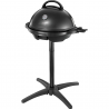 Gratar electric George Foreman 22460-56, 2400 W, 44,5 cm, 15 portii, 5 trepte de temperatura, Strat antiaderent, Negru