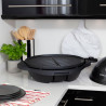 George Foreman 22460-56 elektromos grill, 2400 W, 44,5 cm, 15 adag, 5 hőfok, tapadásmentes bevonat, fekete