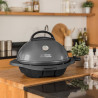 Gratar electric George Foreman 22460-56, 2400 W, 44,5 cm, 15 portii, 5 trepte de temperatura, Strat antiaderent, Negru