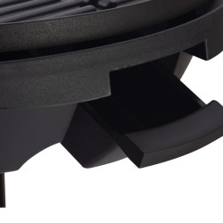Gratar electric George Foreman 22460-56, 2400 W, 44,5 cm, 15 portii, 5 trepte de temperatura, Strat antiaderent, Negru