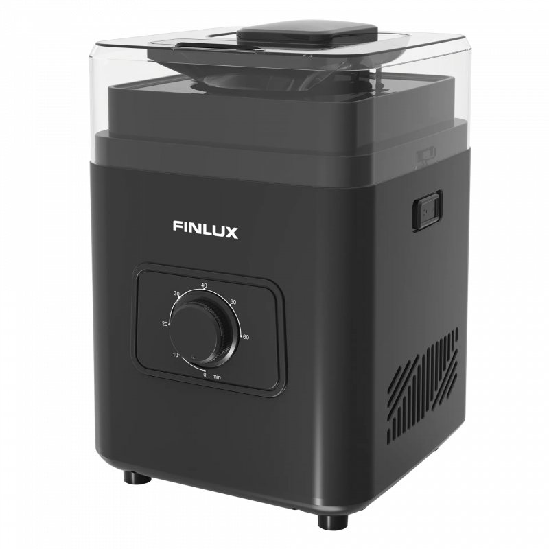 Finlux FCRM-2425W fagylaltkészítő, 100 W, 0,8 l, R600a, fekete
