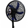 Oliver Voltz OV51760N18 Fan, 50W, 18", 3 speeds, LED indicator, Adjustable, Black/Blue