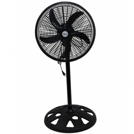 Oliver Voltz OV51760N18 Fan, 50W, 18", 3 speeds, LED indicator, Adjustable, Black