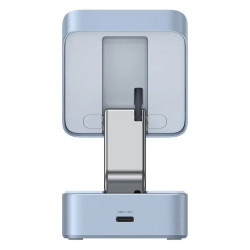 Безжично зарядно 2в1 UGREEN W752, Макс мощност 35W, MagFlow 25W Qi2, USB-C, Бял