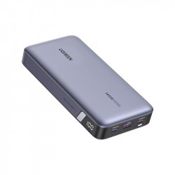 UGREEN PB205 Portable Power Bank, 25,000mAh, PD 3.1 145W, LED Digital Display, Airplane-Friendly, USB-C, Gray