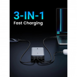UGREEN PB205 Portable Power Bank, 25,000mAh, PD 3.1 145W, LED Digital Display, Airplane-Friendly, USB-C, Gray