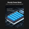 Преносима батерия UGREEN PB720, 20000mAh, PD 3.0 100W, LED дигитален екран, Подходящ за пътуване в самолет, USB-C, Сив
