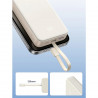UGREEN PB505 hordozható akkumulátor, 20 000 mAh, PD 3.0 22,5 W, beépített kábel, digitális LED-kijelző, repülőgépen való utazásra alkalmas, szürke