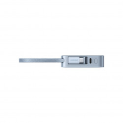 UGREEN PB773 Portable Power Bank, 10,000mAh, PD 30W, Qi 25W, Magflow, Digital LED Display, Built-in Cable, USB-C, Blue
